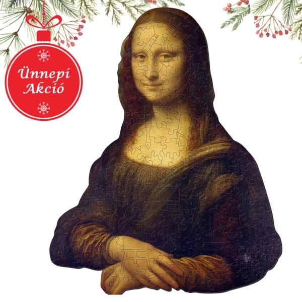 Mona Lisa Fa Puzzle Fa kirakó Felnőtt kirakó Alionpuzzle
