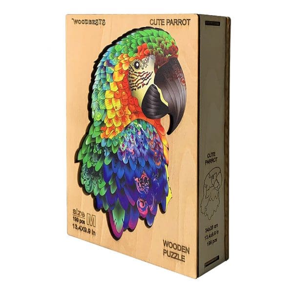 papagáj Parrot Alion Játék Puzzle Kirako Puzzle