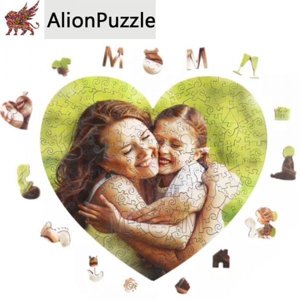 Anyák Napi Alion FaPuzzle Nyírfa Kirako Jigsaw