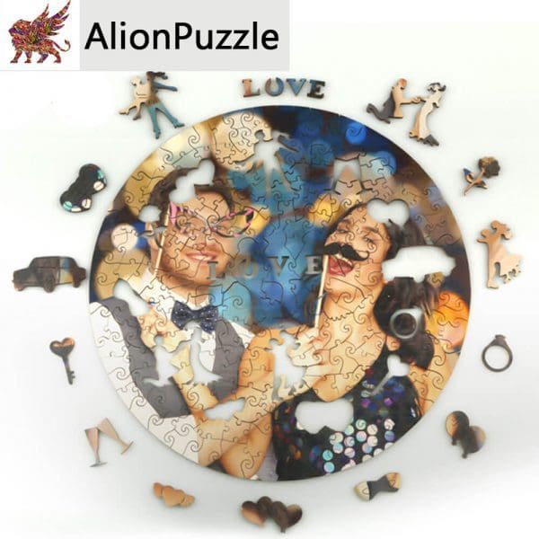 örök szerelem Alion FaPuzzle Nyírfa Kirako Jigsaw