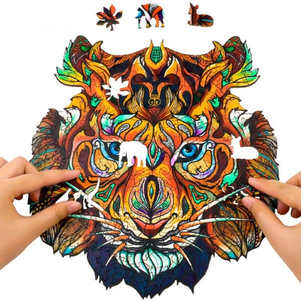 Alion Puzzle Tigris Fa Puzzle-Nyirfa Puzzle Fa Kirako Puzzle