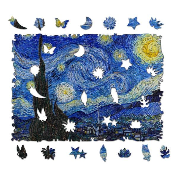 legjobb-fa-puzzle-alion.hu-alion-jatek-fa-puzzle-rendeles-fa-puzzle-velemenyek-ajandek-fa-puzzle-csillagos-ej-the-starry-night-vincent-van-gogh