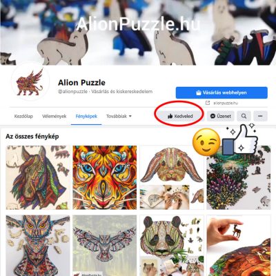 Facebook Alipn Puzzle Fa Puzzle Fa Kirakó